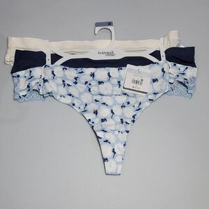 NWT Tranquil& True Thong Underwear 3 Pairs, Size 2X. MSRP 22$